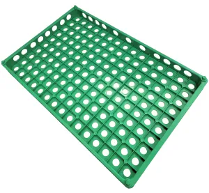 2 Pack of Stacking 150 Quail Egg Capacity Poly Trays