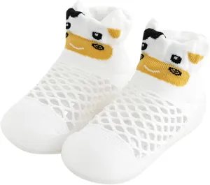 8 Toddler Dress Shoes Girls Infant Boys Girls Animal Prints Cartoon Socks Shoes Toddler Breathable Mesh The Floor Socks Non Slip Prewalker Shoes Shoe with Lights Girl