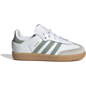 adidas Originals Ftwr White/Silver Green/Gum 3 Samba Og El I Sneakers