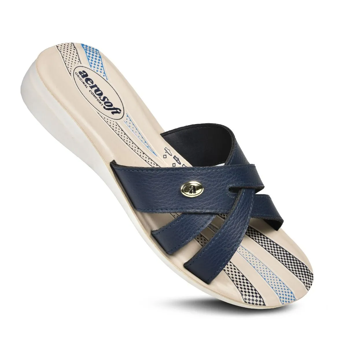 Aerosoft Gladiator Comfortable Slide Sandals for Women