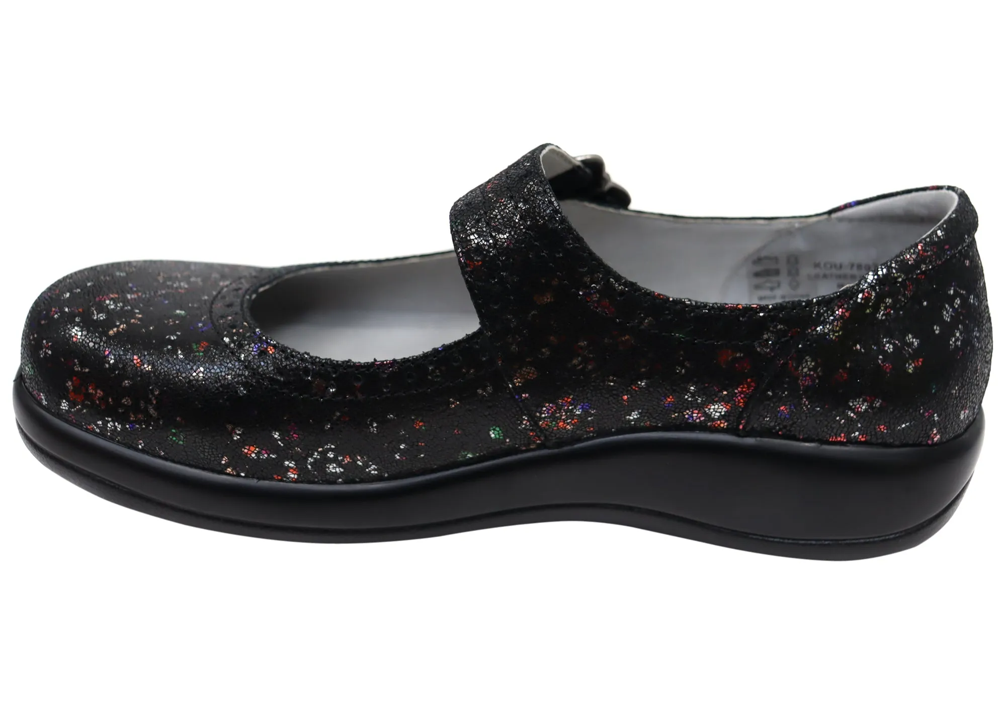 Alegria Kourtney Womens Leather Mary Jane Shoes