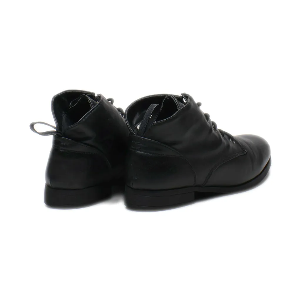American Eagle Ankle Boots Leather Black Colour For Women