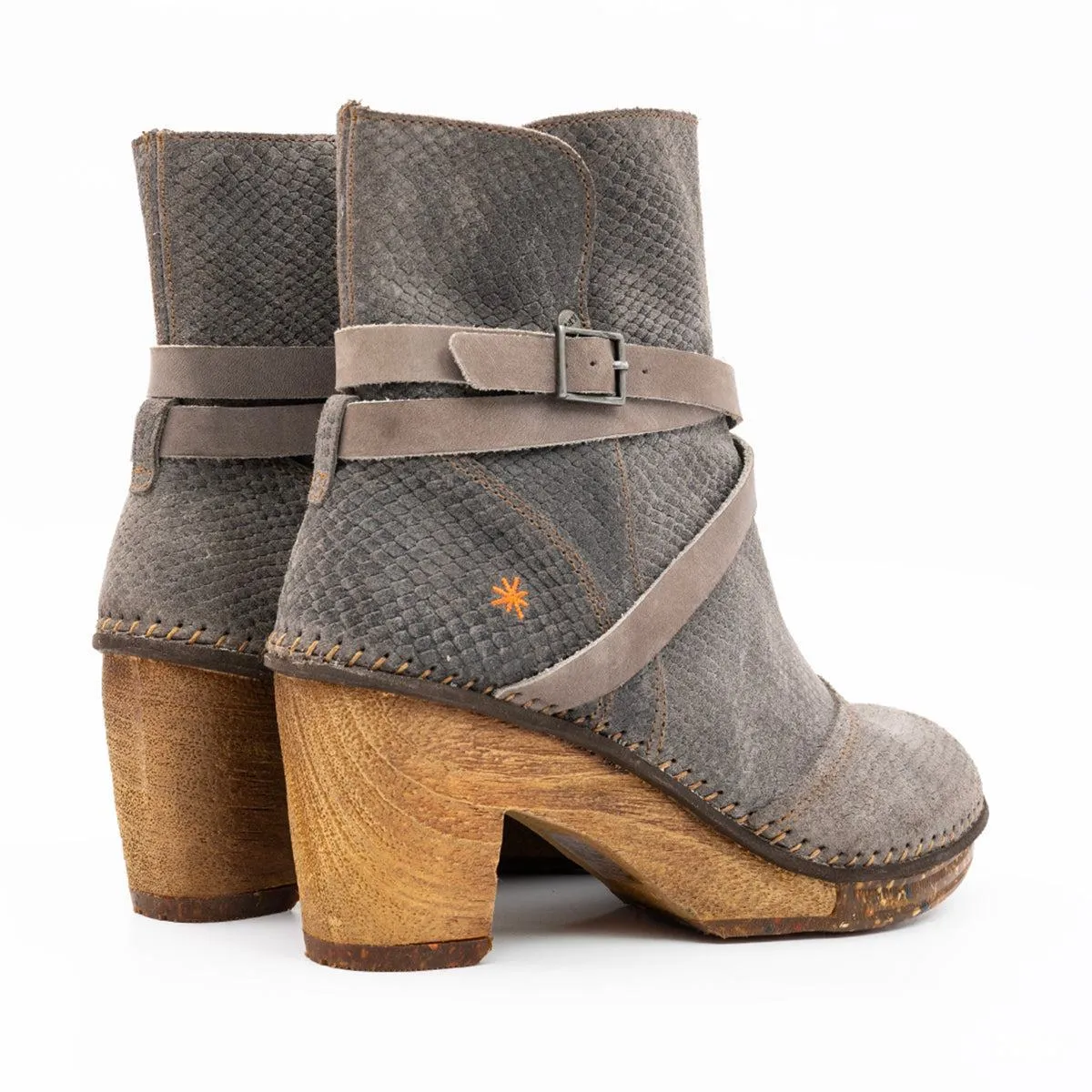 Art Amsterdam Ankle Boots Suede Grey Colour For Women