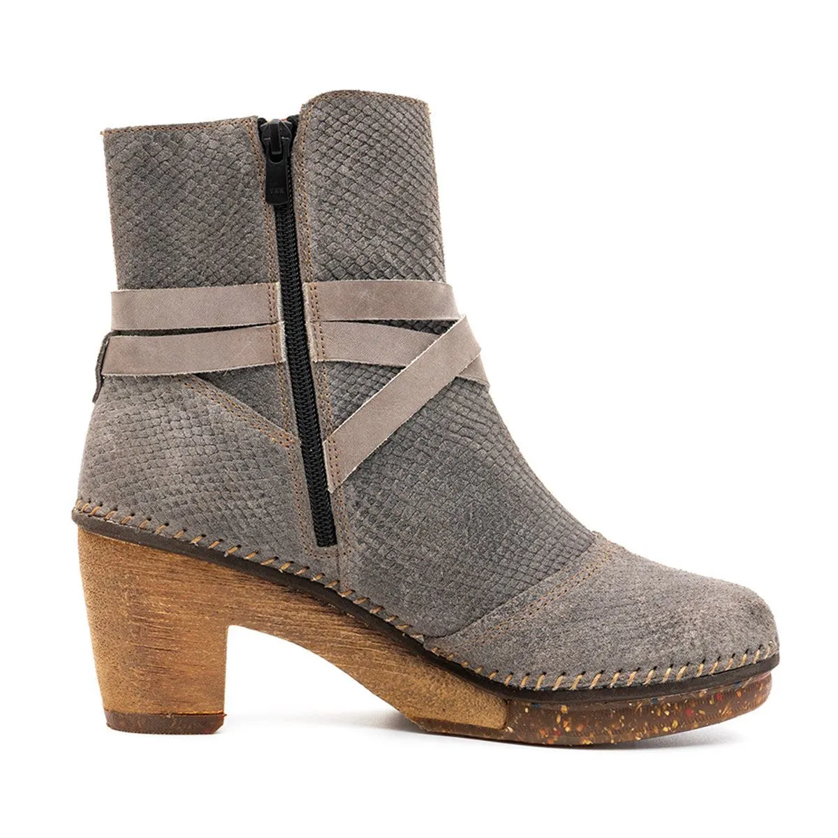 Art Amsterdam Ankle Boots Suede Grey Colour For Women
