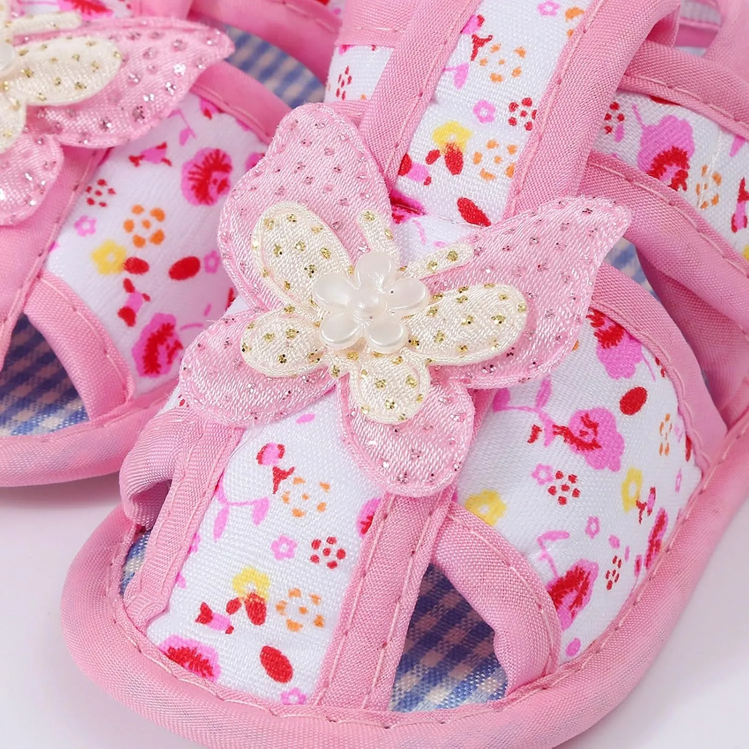 Baby Girl Dress Shoes, Infant Toddler First Walking Mary Jane Flats with Bowknot Non-Slip Soft Sole Wedding Shoes