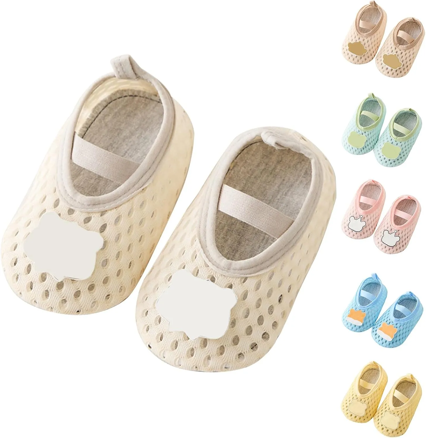 Baby Girls Boys Sandals Cartoon Lightweight Non-slip Quick-Dry Sandals Infant Comfortable Summer Beach Water Shoes