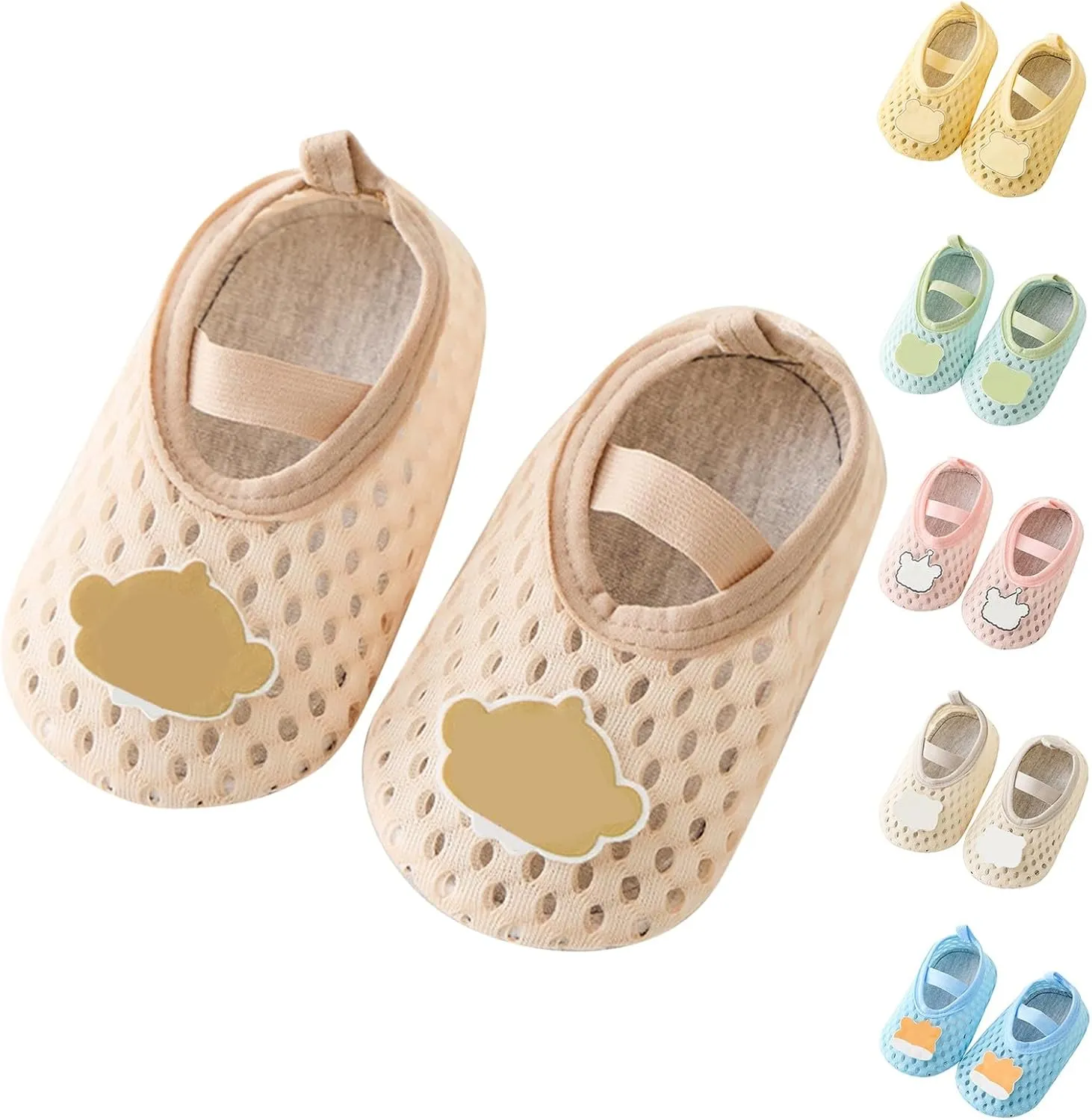 Baby Girls Boys Sandals Cartoon Lightweight Non-slip Quick-Dry Sandals Infant Comfortable Summer Beach Water Shoes