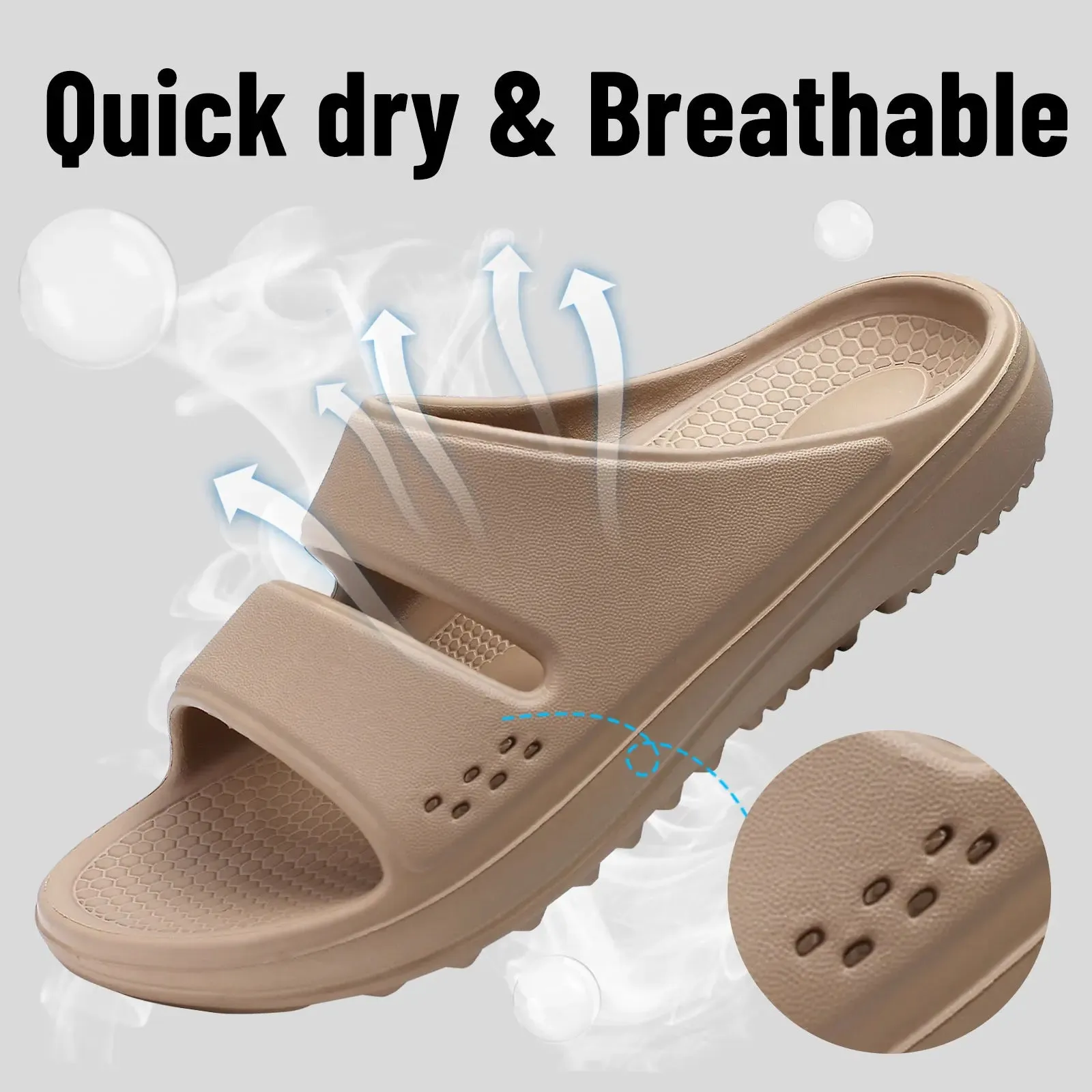 Bebealy Women Orthopedic Slippers - Comfortable & Supportive