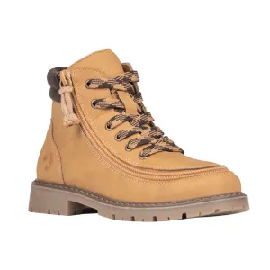 Billy Footwear (Toddlers) - Tan Faux Leather Lug Boots