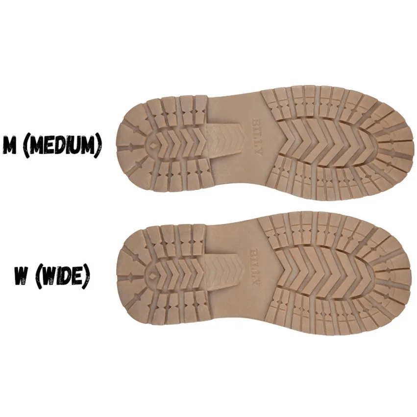 Billy Footwear (Toddlers) - Tan Faux Leather Lug Boots