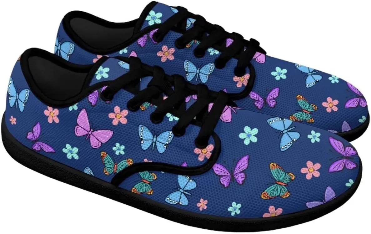 Butterfly Women's Casual Sneakers Barefoot Shoe Minimalist Womens Fashion Sneaker Comfort Casual Dress Shoes