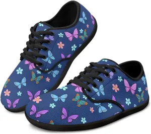 Butterfly Women's Casual Sneakers Barefoot Shoe Minimalist Womens Fashion Sneaker Comfort Casual Dress Shoes