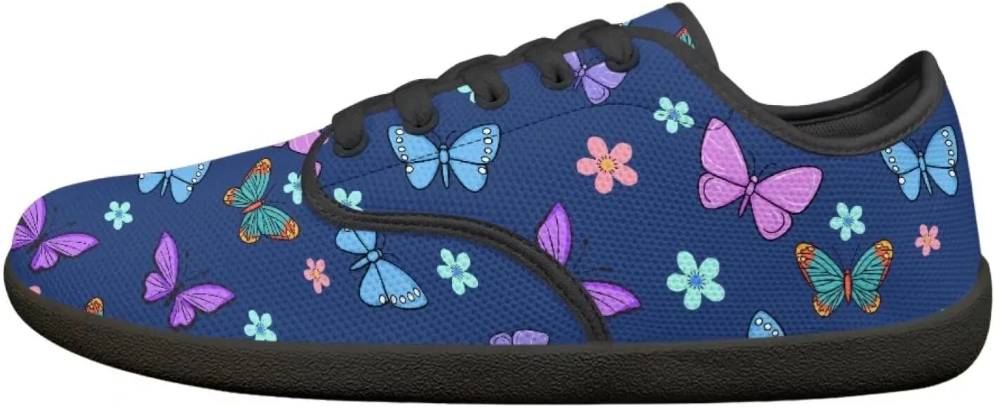 Butterfly Women's Casual Sneakers Barefoot Shoe Minimalist Womens Fashion Sneaker Comfort Casual Dress Shoes