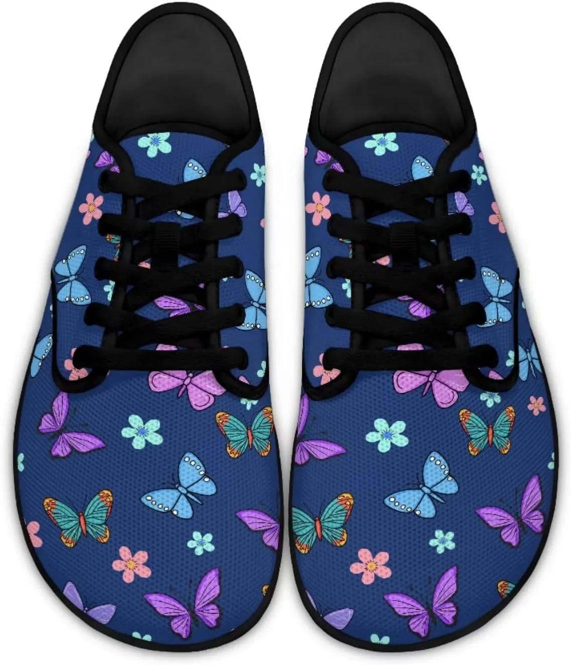 Butterfly Women's Casual Sneakers Barefoot Shoe Minimalist Womens Fashion Sneaker Comfort Casual Dress Shoes