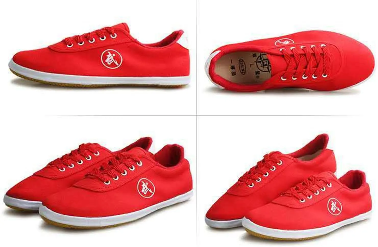 Canvas Kung Fu Tai Chi Shoes for Men Women,Breathable Training Sneakers,Martial Arts Taekwondo Training Performance Exercises