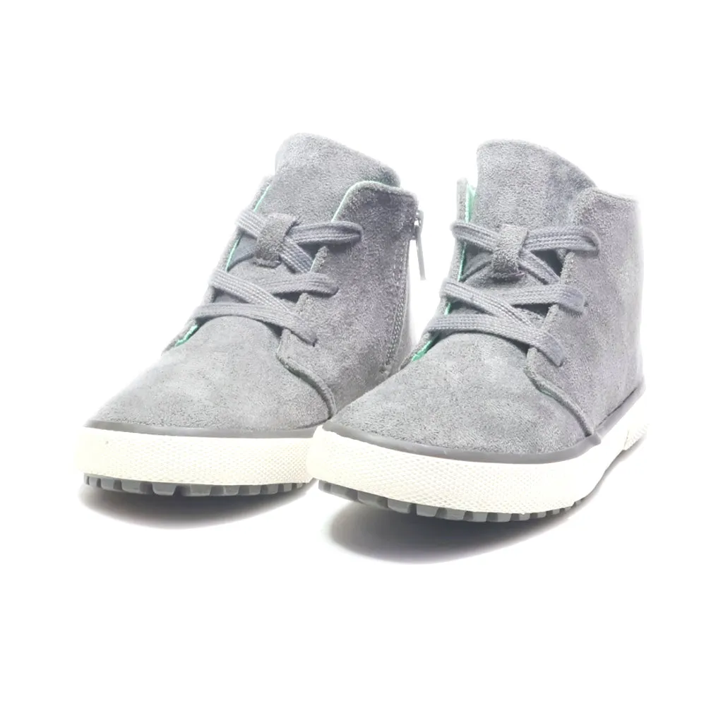 Cat & Jack Ankle Boots Suede Grey Colour For Kids
