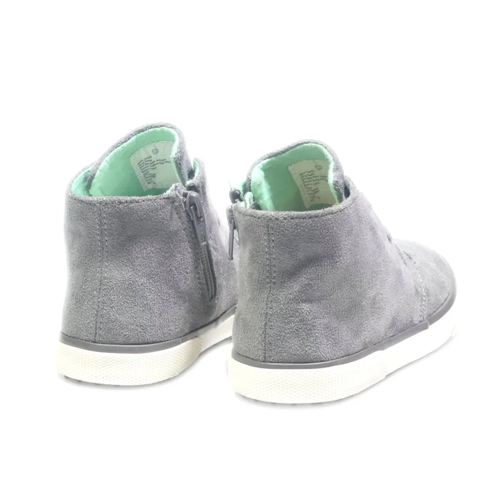 Cat & Jack Ankle Boots Suede Grey Colour For Kids
