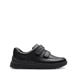 Clarks Goal Style K Black Leather