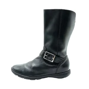 Clarks Venture Moon Ankle Boots Leather Black Colour For Kids