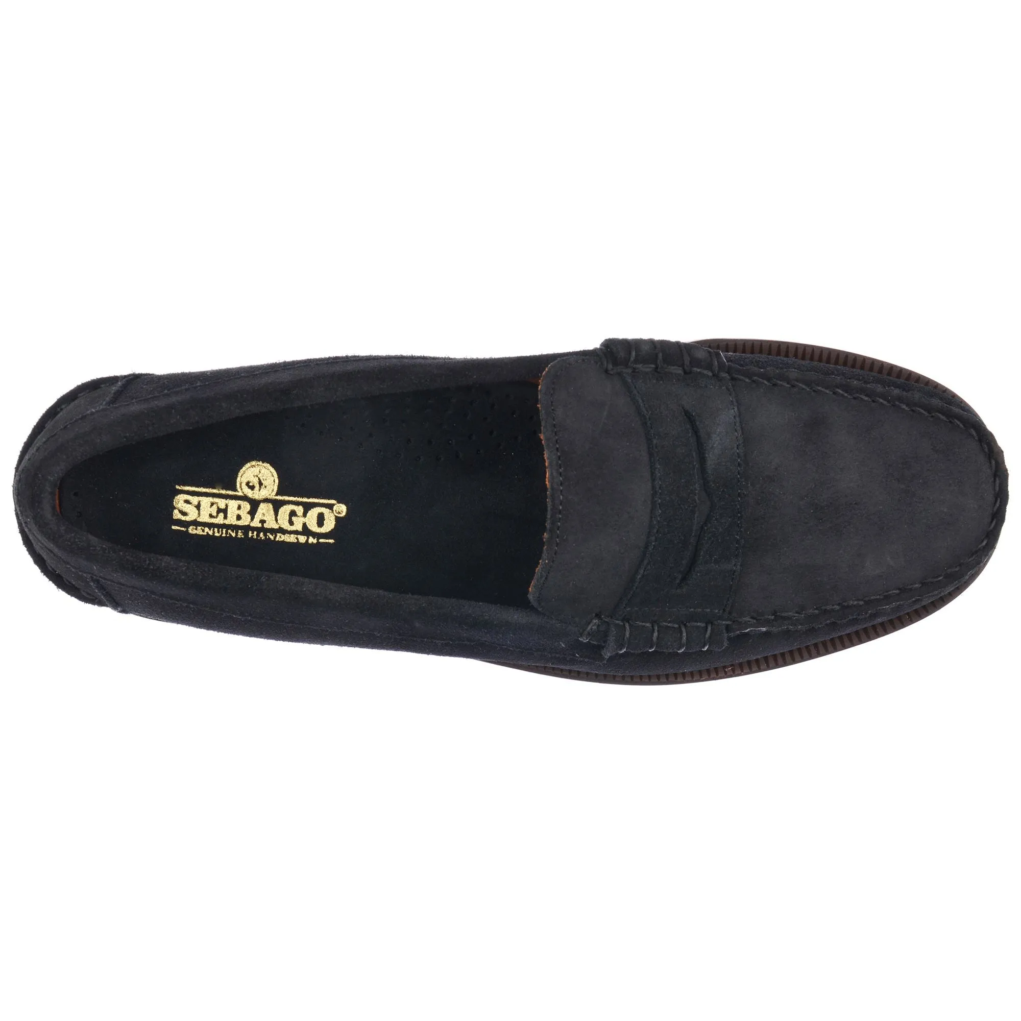 CLASSIC DAN SUEDE - Moc - Moccasin - Man - BLUE NAVY
