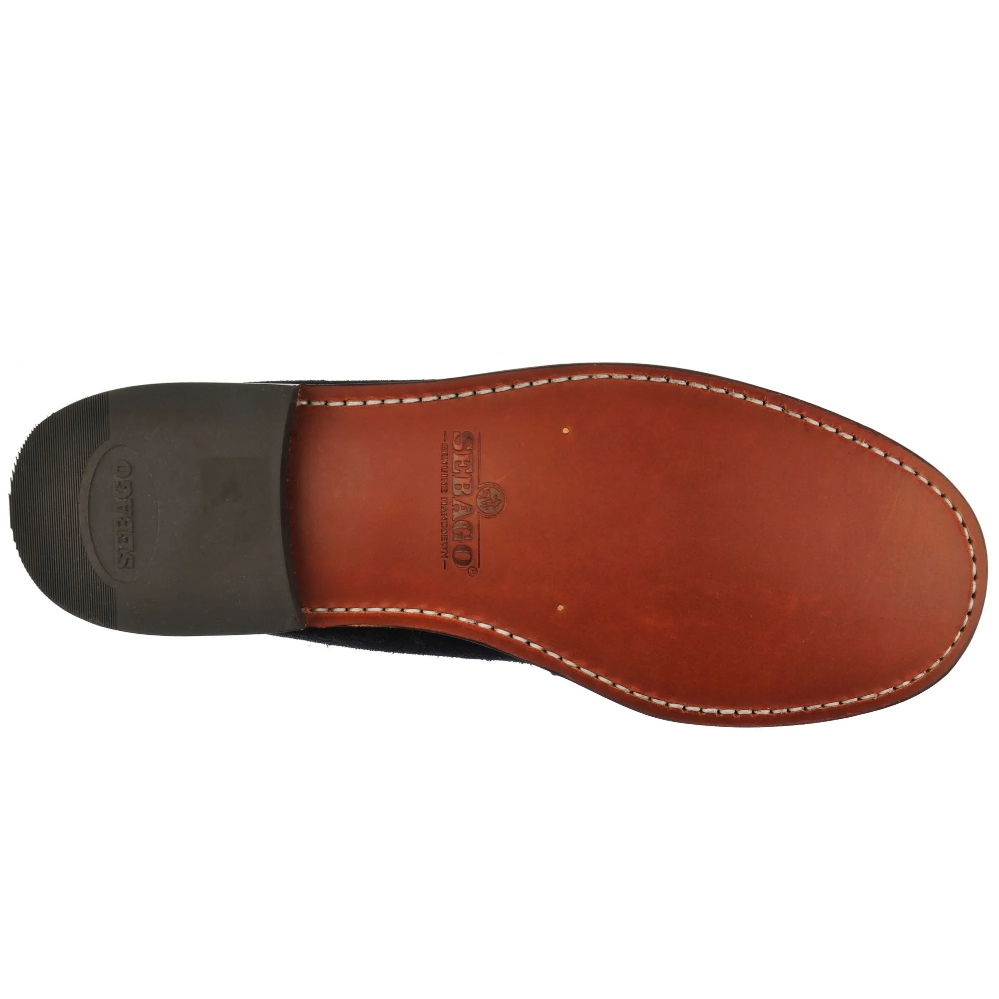 CLASSIC DAN SUEDE - Moc - Moccasin - Man - BLUE NAVY