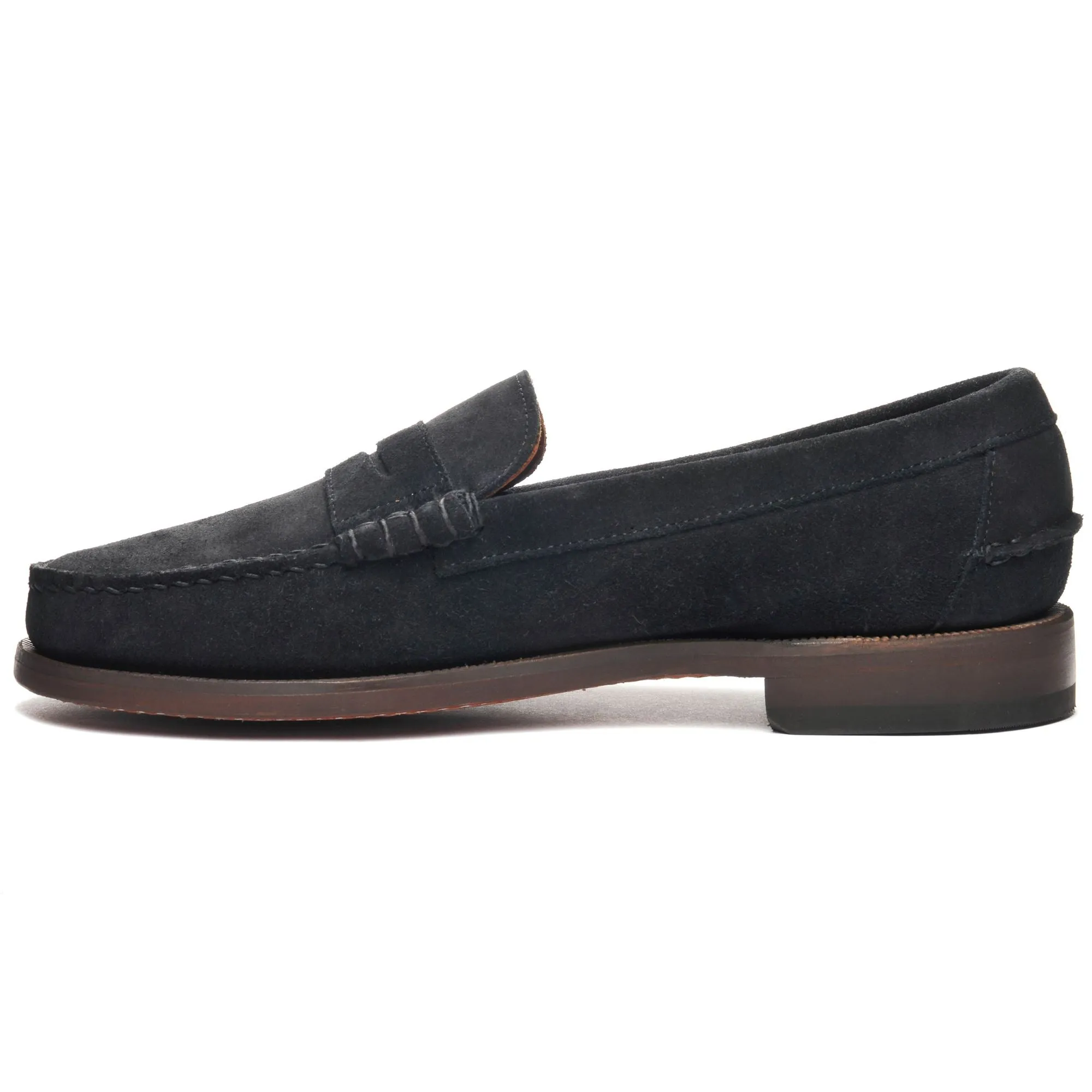 CLASSIC DAN SUEDE - Moc - Moccasin - Man - BLUE NAVY