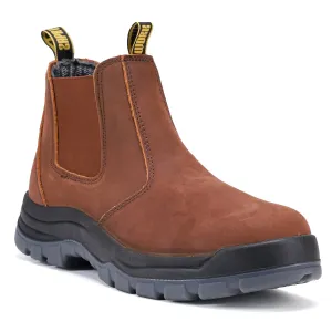 CRZ 802 /CRZ 822 Soft/Composite Toe 6" Slip On Composite Toe Waterproof Slip Resistant Anti-Static Mens Work Boots