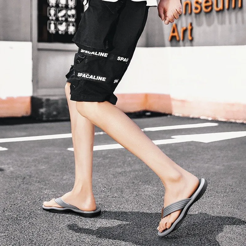 Cuzcare Best Orthopedic Sandals For Men Nonslip Flip-flops Fabric Thongs Summer Beach