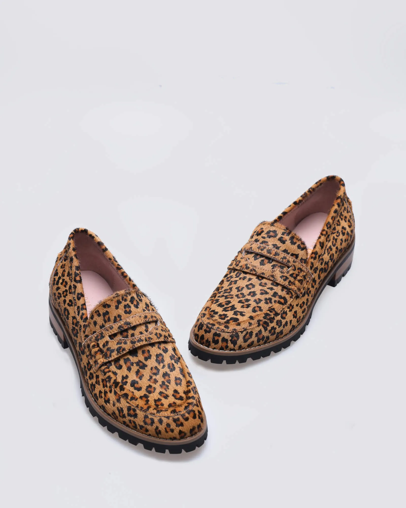 DANDY LOAFERS LEOPARD SUEDE