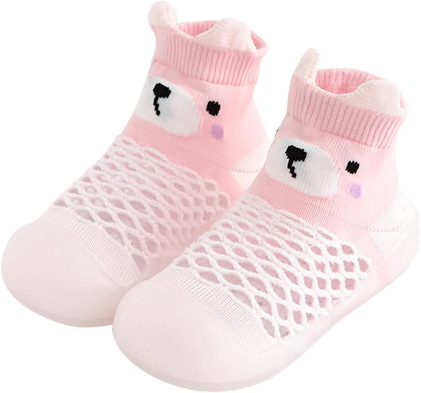 Dark Buster Infant Shoes Infant Boys Girls Animal Prints Cartoon Socks Shoes Toddler Breathable Mesh Shoes Size 2 Girls