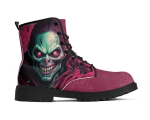 Demon's Gaze Leather Boots