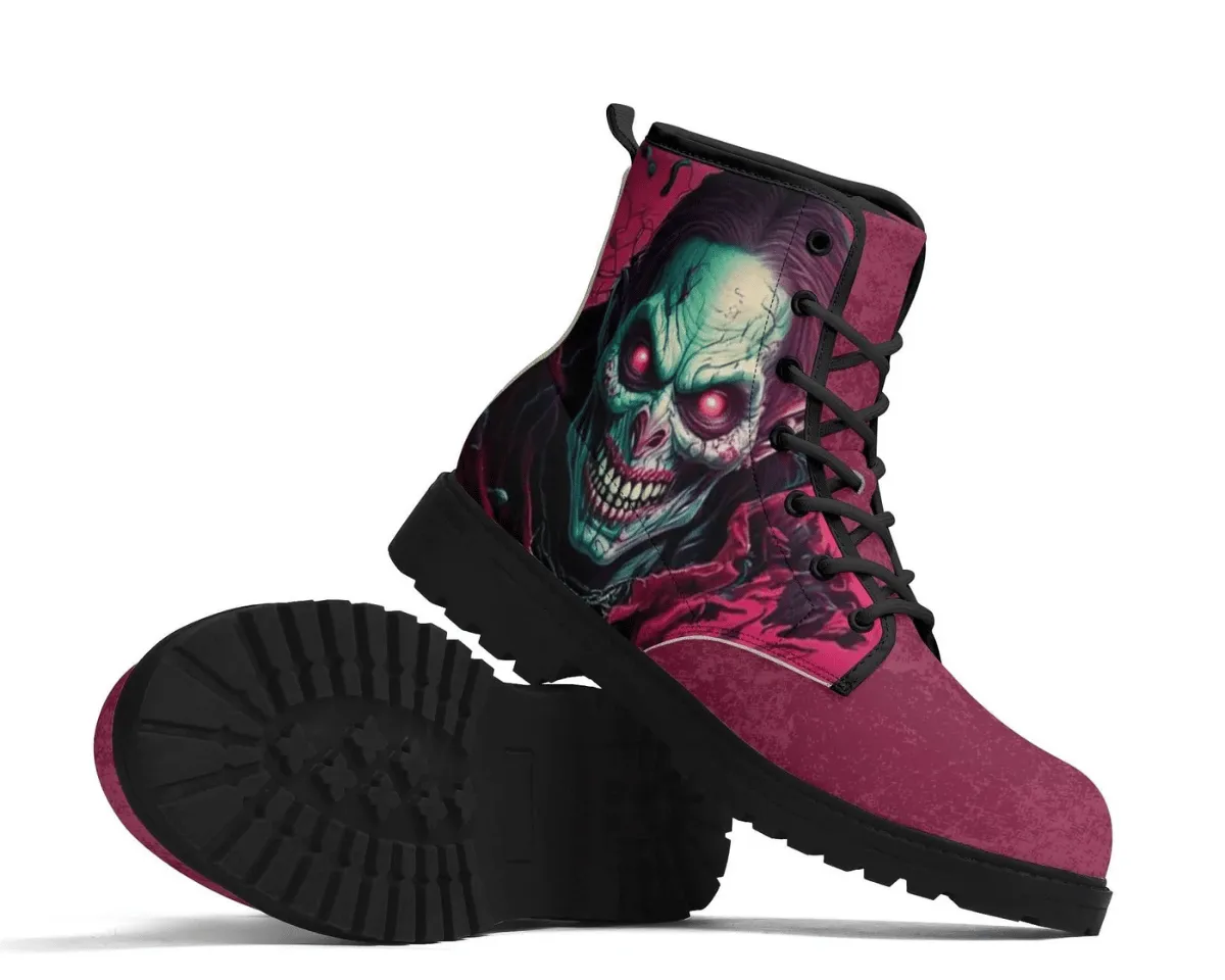 Demon's Gaze Leather Boots