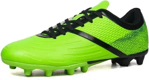 DHOVOR Soccer Cleats for Men's Football Shoes Youth Lightweight Football Cleats Athletics Football Trainers Outdoor Soccer Shoes Men