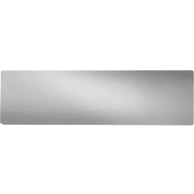 DoorBird D21x video door station cover for call button - Blank - Metal Finish