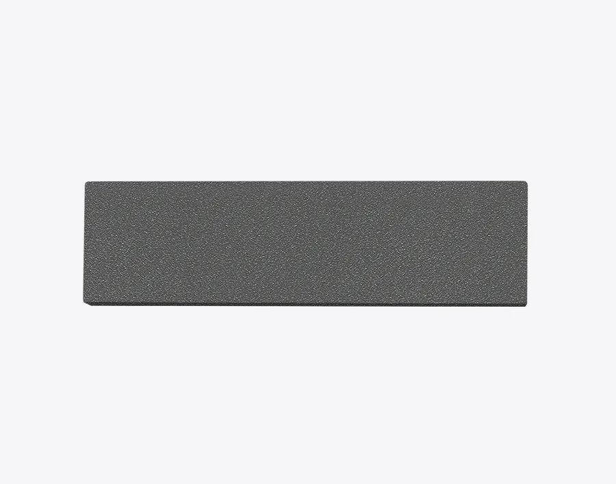 DoorBird D21x video door station cover for call button - Blank - Metal Finish
