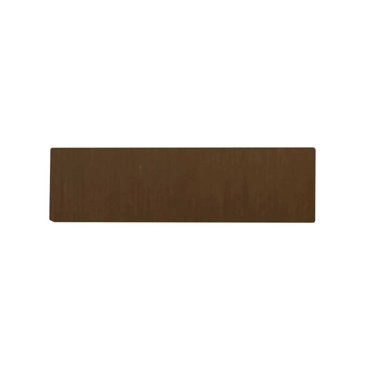 DoorBird D21x video door station cover for call button - Blank - Metal Finish