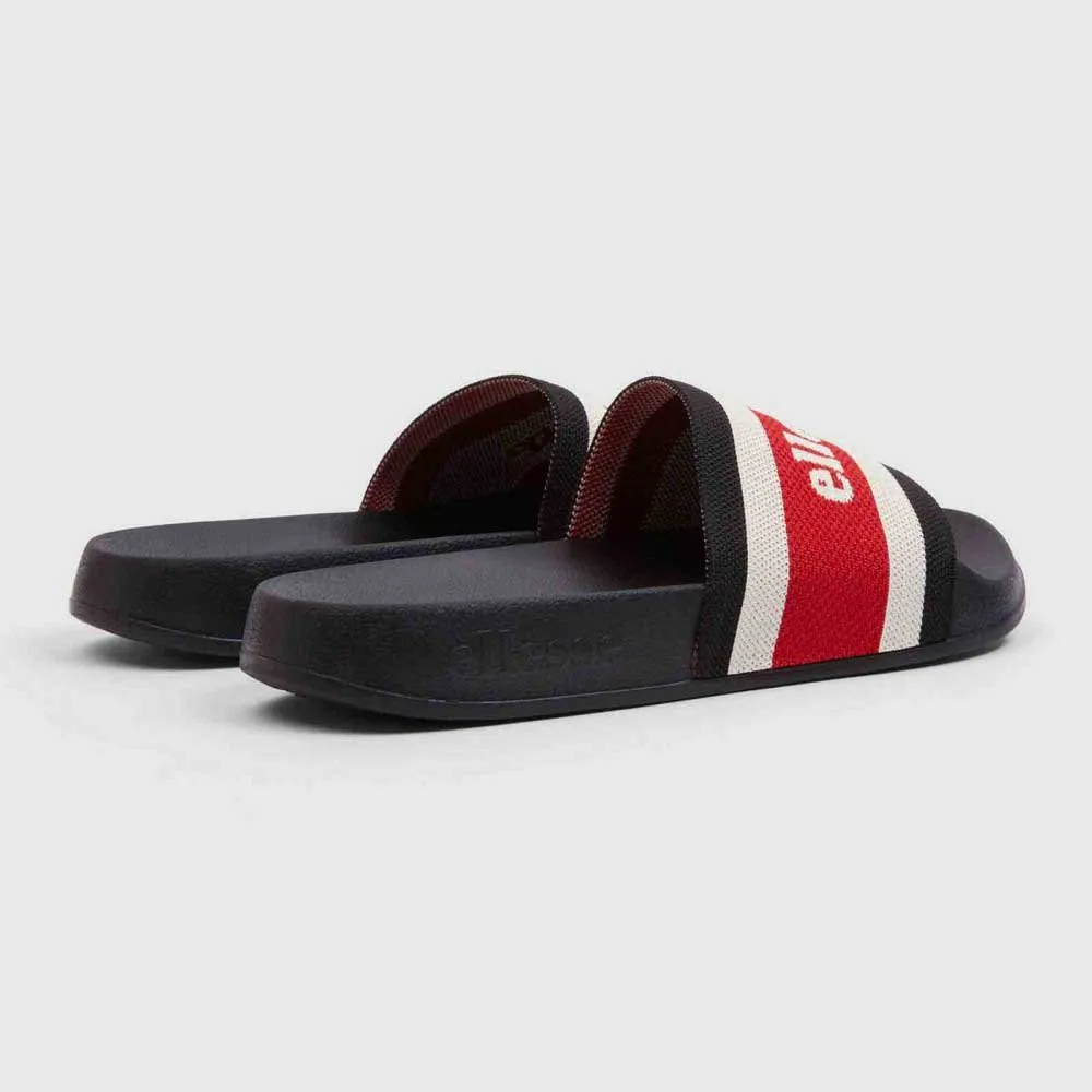 Ellesse LS50 Heritage Sliders Black/Red