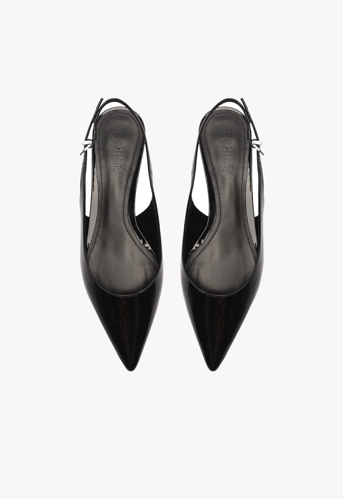 Evan Patent Leather Flat