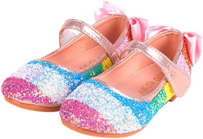 EXCEART 1 Pair Sole Shoes Dance Shoes for Girls Kids Slide Sandals Ballroom Dance Shoes Flats for Toddler Girls Ballet Flats Toe Liners for High Heels Girl Child Dress Pink
