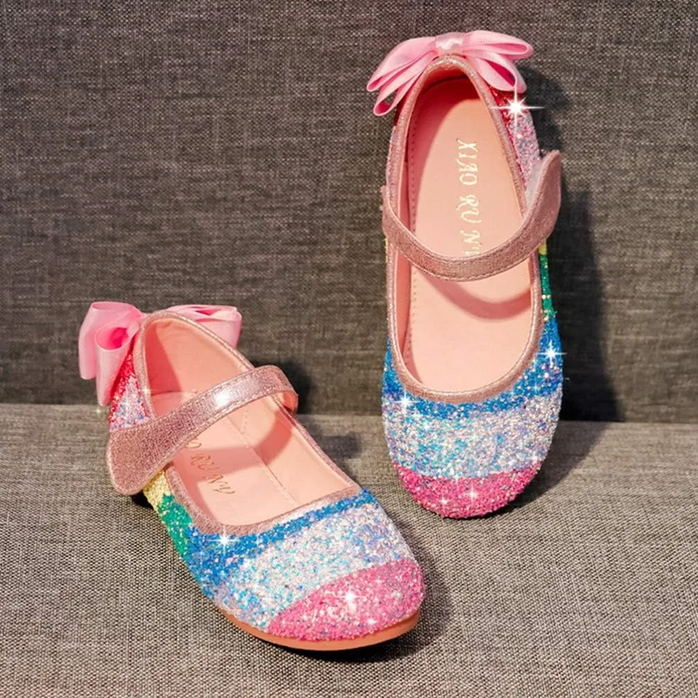 EXCEART 1 Pair Sole Shoes Dance Shoes for Girls Kids Slide Sandals Ballroom Dance Shoes Flats for Toddler Girls Ballet Flats Toe Liners for High Heels Girl Child Dress Pink