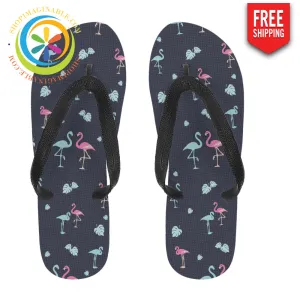 Flamingo Love -  Men's & Ladies Flip-Flops