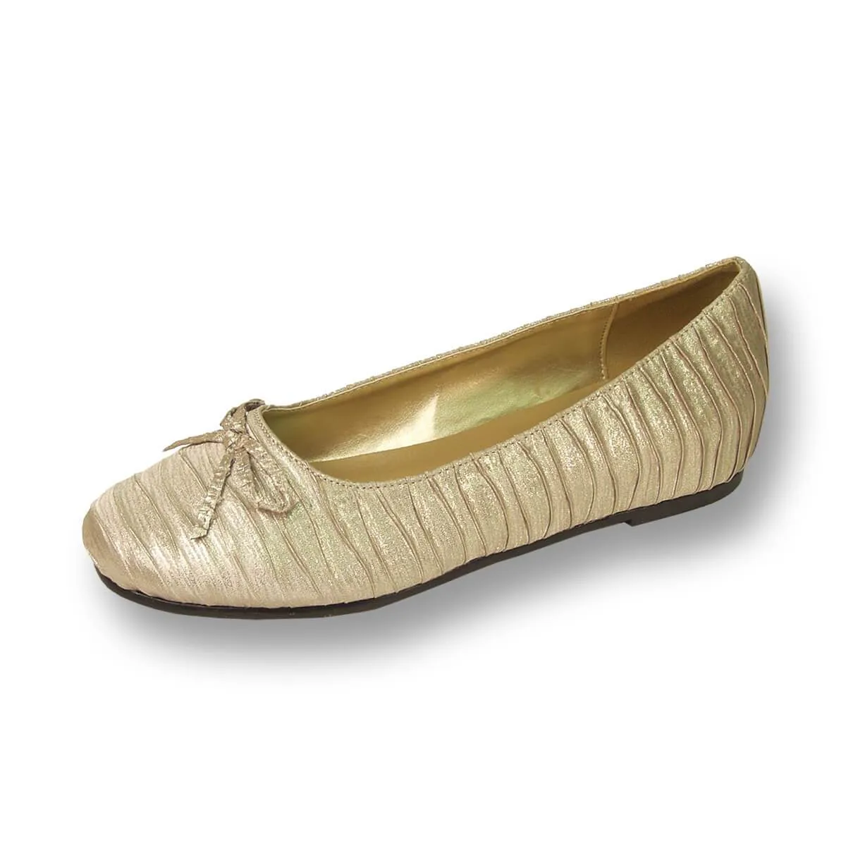 FUZZY Lizzy Women's Wide Width Casual Flats
