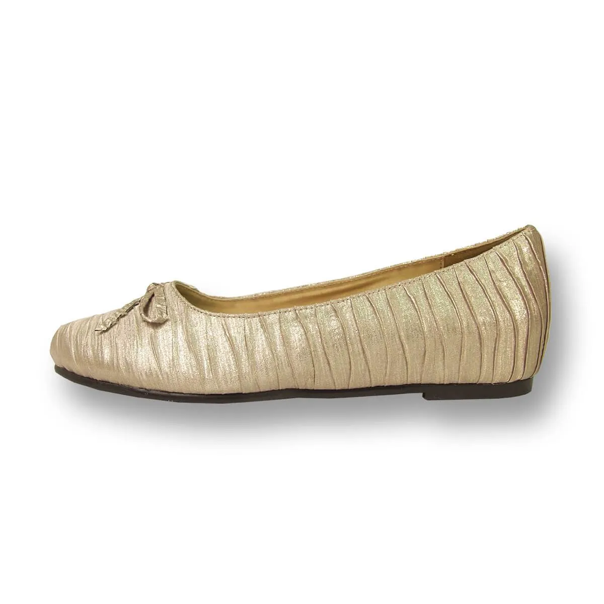 FUZZY Lizzy Women's Wide Width Casual Flats