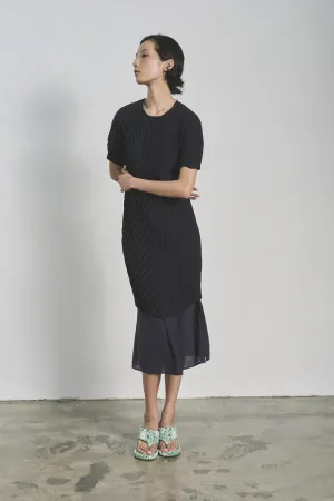 GIN LEE STUDIO | Aster Dress | Dark Navy