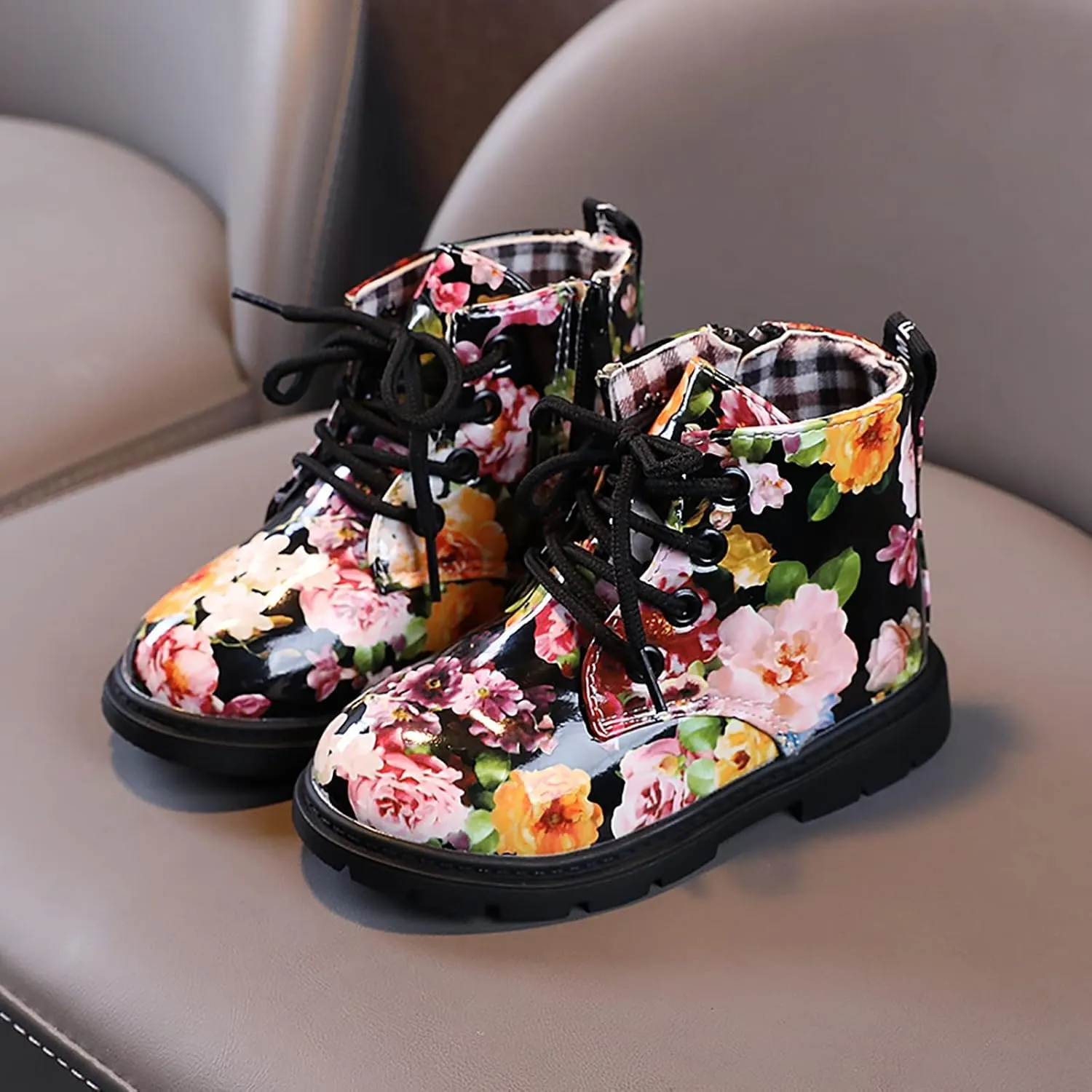 Girls Boot Slippers Size 2 Toddler Boots Boys And Girls Waterpoor Ankle Boots Side Zipper Booties Size 5 Toddler Boots