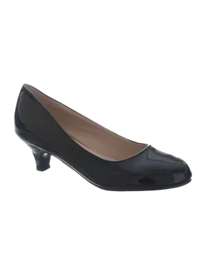 Girl's Round Toe Kitten Heel Shoes