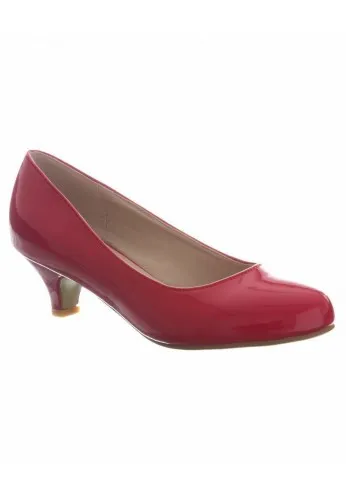 Girl's Round Toe Kitten Heel Shoes