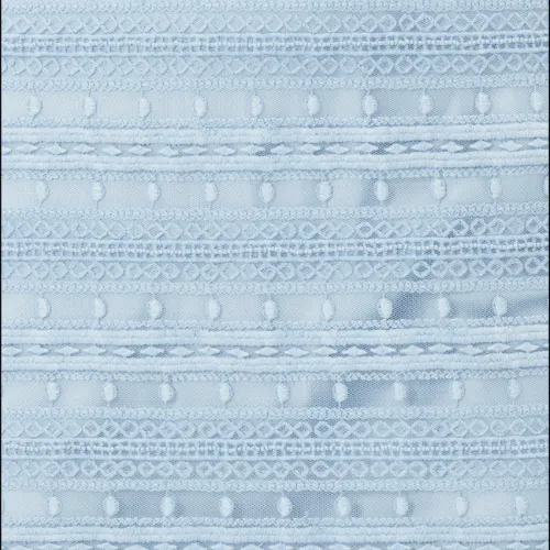 Hand Beaded Lace Pencil Skirt