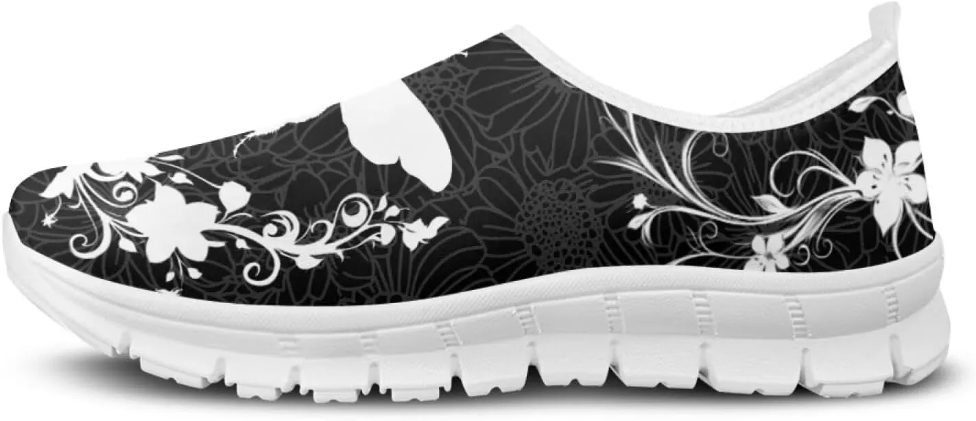 Insects Slip On Shoes for Women Comfort Low Top Mesh Loafers Sneakers Men Classic Casual Walking Trainer Shoes
