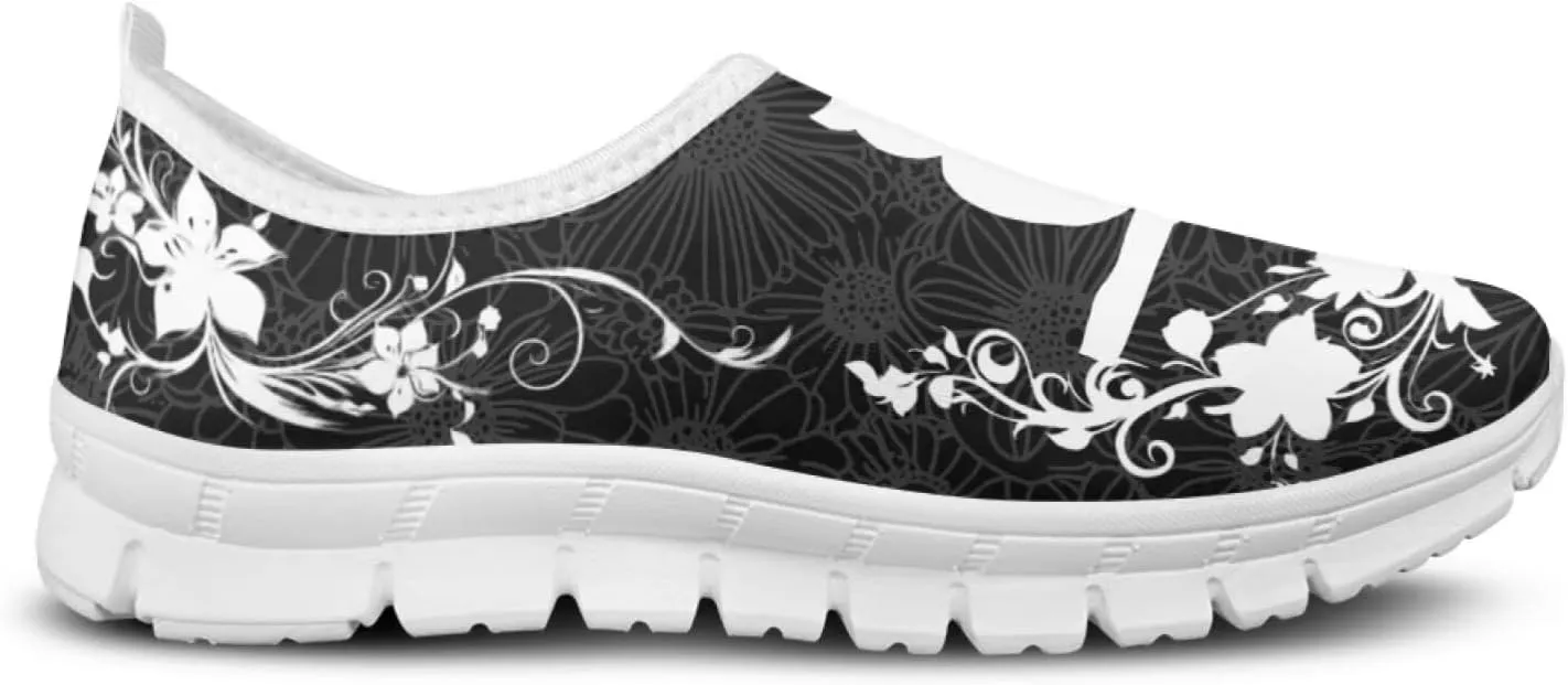 Insects Slip On Shoes for Women Comfort Low Top Mesh Loafers Sneakers Men Classic Casual Walking Trainer Shoes